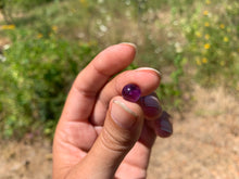 Charger l'image dans la galerie, Perles en améthyste, semi-percées