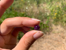 Charger l'image dans la galerie, Perles en améthyste, semi-percées