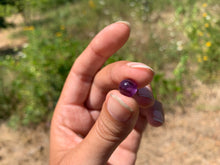Charger l'image dans la galerie, Perles en améthyste, semi-percées