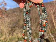 Charger l'image dans la galerie, Perles en jaspe héliotrope entre 4 et 12mm