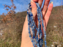 Charger l'image dans la galerie, Perles en aventurine bleue entre 4 et 12mm