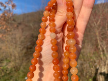 Charger l'image dans la galerie, Perles en aventurine orange entre 4 et 12mm