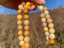 Charger l'image dans la galerie, Perles en aventurine jaune entre 4 et 12mm