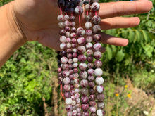 Charger l'image dans la galerie, Perles en tourmaline rubellite entre 6 et 10mm TRU