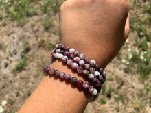 Charger l'image dans la galerie, Perles en tourmaline rubellite entre 6 et 10mm TRU
