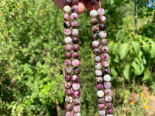 Charger l'image dans la galerie, Perles en tourmaline rubellite entre 6 et 10mm TRU