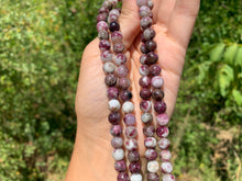 Charger l'image dans la galerie, Perles en tourmaline rubellite entre 6 et 10mm TRU