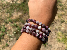 Charger l'image dans la galerie, Perles en tourmaline rubellite entre 6 et 10mm TRU