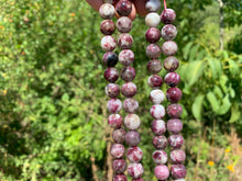 Charger l'image dans la galerie, Perles en tourmaline rubellite entre 6 et 10mm TRU