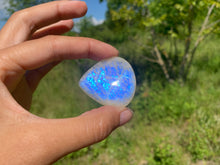 Charger l'image dans la galerie, VENDU Labradorite blanche d'Afrique 15