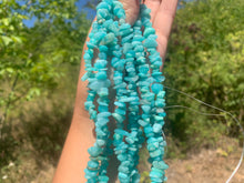 Charger l'image dans la galerie, Perles en amazonite, forme chips