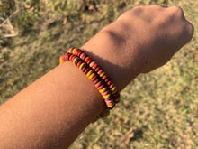 Charger l'image dans la galerie, Perles en jaspe mookaite, disque / heichi 2 x 6mm