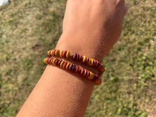 Charger l'image dans la galerie, Perles en jaspe mookaite, disque / heichi 2 x 6mm