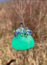 Charger l'image dans la galerie, Bélière petites feuilles et fleurs