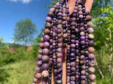 Charger l'image dans la galerie, Perles en charoïte entre 5 et 12mm CU