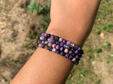 Charger l'image dans la galerie, Perles en charoïte entre 5 et 12mm CU