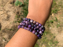 Charger l'image dans la galerie, Perles en charoïte entre 6 et 12mm CD