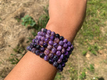 Charger l'image dans la galerie, Perles en charoïte entre 6 et 12mm CD