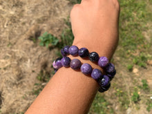 Charger l'image dans la galerie, Perles en charoïte entre 6 et 12mm CD