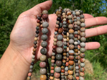 Charger l'image dans la galerie, Perles en jaspe polychrome entre 4 et 12mm