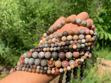 Charger l'image dans la galerie, Perles en jaspe polychrome entre 4 et 12mm