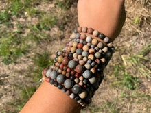 Charger l'image dans la galerie, Perles en jaspe polychrome entre 4 et 12mm