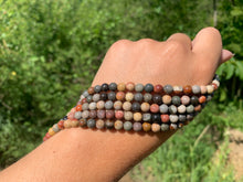Charger l'image dans la galerie, Perles en jaspe polychrome entre 4 et 12mm