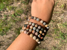 Charger l'image dans la galerie, Perles en jaspe polychrome entre 4 et 12mm