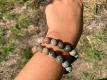 Charger l'image dans la galerie, Perles en jaspe polychrome entre 4 et 12mm