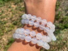 Charger l'image dans la galerie, Perles en agate blanche entre 2 et 14mm