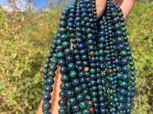 Charger l'image dans la galerie, Perles en azurite - malachite entre 4 et 8mm