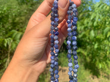 Charger l'image dans la galerie, Perles en sodalite, forme diamant entre 6 et 12mm