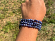 Charger l'image dans la galerie, Perles en sodalite, forme diamant entre 6 et 12mm