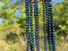 Charger l'image dans la galerie, Perles en azurite - malachite entre 4 et 8mm