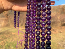 Charger l'image dans la galerie, Perles en améthyste facettées entre 6 et 10mm