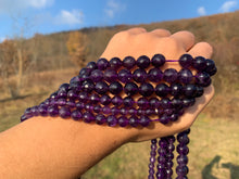 Charger l'image dans la galerie, Perles en améthyste facettées entre 6 et 10mm