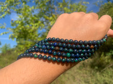 Charger l'image dans la galerie, Perles en azurite - malachite entre 4 et 8mm