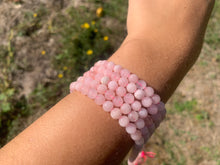 Charger l'image dans la galerie, Perles en morganite en 6 et 8mm