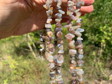 Charger l'image dans la galerie, Perles en agate du Botswana, forme chips