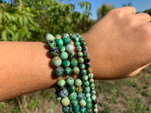 Charger l'image dans la galerie, Perles en variscite entre 6 et 10mm