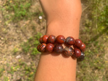 Charger l'image dans la galerie, Perles en jaspe bréchique entre 4 et 12mm