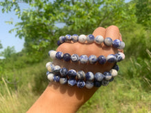 Charger l'image dans la galerie, Perles en sodalite entre 2 et 12mm SU