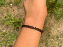 Charger l'image dans la galerie, Perles en tourmaline noire facettées entre 2 et 6mm