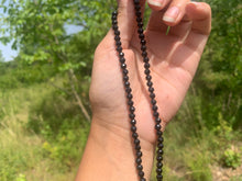 Charger l'image dans la galerie, Perles en tourmaline noire facettées entre 2 et 6mm