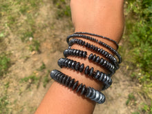 Charger l'image dans la galerie, Perles en hématite, forme en disque facetté entre 2 et 12mm