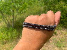 Charger l'image dans la galerie, Perles en hématite, forme en disque facetté entre 2 et 12mm