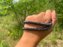 Charger l'image dans la galerie, Perles en hématite, forme en disque facetté entre 2 et 12mm