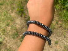 Charger l'image dans la galerie, Perles en hématite, forme en disque facetté entre 2 et 12mm