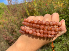 Charger l'image dans la galerie, Perles en pierre de soleil entre 6 et 10mm
