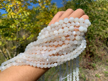 Charger l'image dans la galerie, Perles en pierre de lune blanche entre 4 et 12mm PLBD